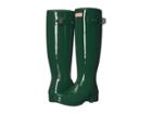 Hunter Original Tour Gloss Packable Rain Boot (hunter Green) Women's Rain Boots