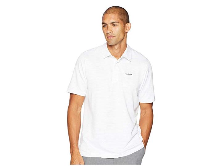 Travismathew Getting Loose Polo (white) Men's Short Sleeve Knit