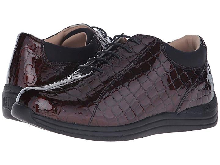 Drew Tulip (brown Croc) Women's  Shoes