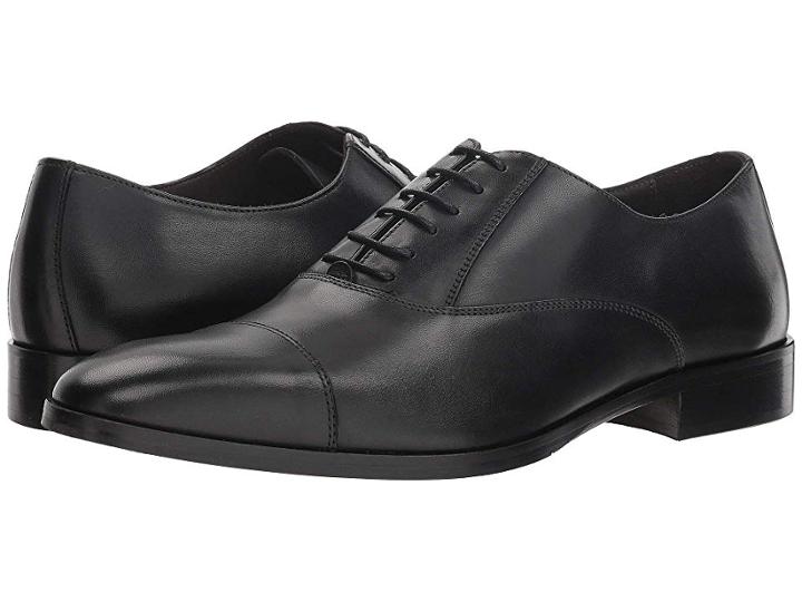 Bruno Magli Caymen (black) Men's Dress Flat Shoes