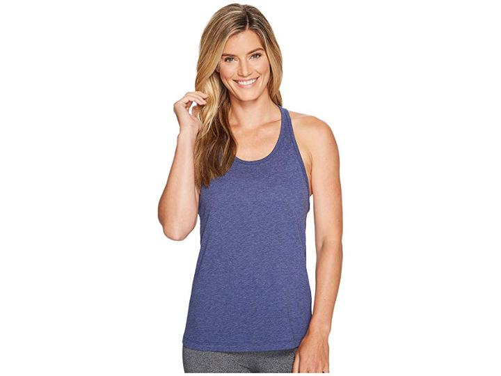 New Balance Heather Tech Tank Top (pigment Heather) Women's Sleeveless