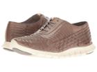 Cole Haan Zerogrand Huarache Oxford (ironstone Leather) Women's Lace Up Casual Shoes