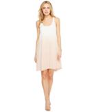 Splendid Twist Back Dress (white/pink/beige) Women's Dress
