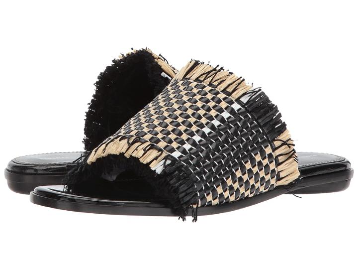 Proenza Schouler Ps30101 (woven Ary/tpu Black) Women's Sandals
