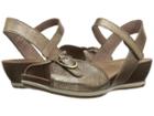 Dansko Vanna (gold Nappa) Women's  Shoes