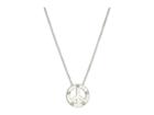 Alex And Ani 18 Charity By Design, Unicef Peace Necklace (silver) Necklace