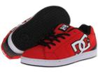 Dc Net (athletic Red/black/black) Men's Skate Shoes