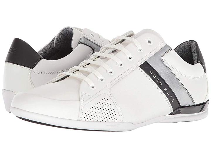 Boss Hugo Boss Space Low By Boss Green (white) Men's Shoes
