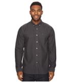 Rip Curl Ourtime Long Sleeve Shirt (charcoal) Men's Clothing