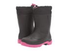 Kamik Kids Snobuster 1 (toddler/little Kid/big Kid) (black/magenta) Girls Shoes