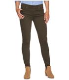 Agave Denim Harlowe Twill Skinny Fit In Forest Night (forest Night) Women's Jeans