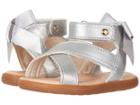 Ugg Kids Maggiepie Shimmer (infant/toddler) (silver) Girls Shoes