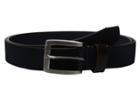 Johnston & Murphy Perf Casual Belt (navy) Men's Belts