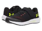 Under Armour Kids Ua Bps Pursuit Ac (little Kid) (black/white/high-vis Yellow) Boys Shoes
