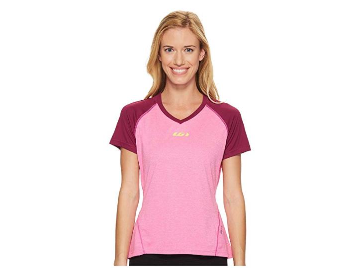 Louis Garneau Hto 2 Jersey (pink Glow/magenta Purple) Women's Clothing