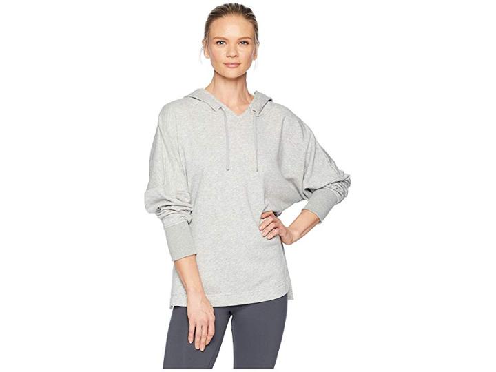 Reebok French Terry Tunic (medium Grey Heather) Women's Clothing