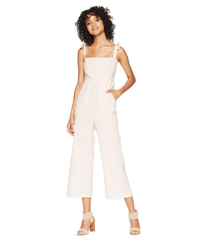 Flynn Skye Tawnya Jumper (rose Stripe) Women's Jumpsuit & Rompers One Piece