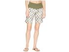 Carve Designs Shaka Shorts (olive Triangles/olive) Women's Shorts