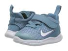 Nike Kids Free Rn 2018 (infant/toddler) (noise Aqua/white/igloo/pure Platinum) Girls Shoes