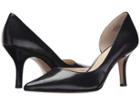 Anne Klein Christa Heel (black Leather) High Heels