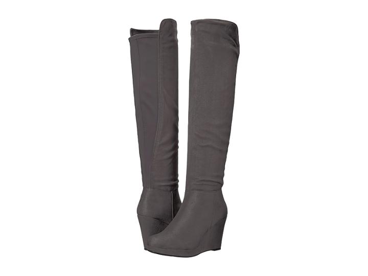 Chinese Laundry Lulu Boot (grey Micro Suede) Women's Boots