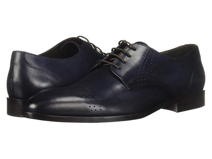 Bruno Magli Lugano (navy) Men's Shoes