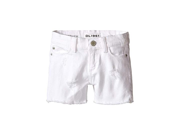 Dl1961 Kids Lucy Shorts In Sugar (toddler/little Kids) (sugar) Girl's Shorts
