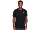 Under Armour Tech V-neck (black/steel) Men's T Shirt