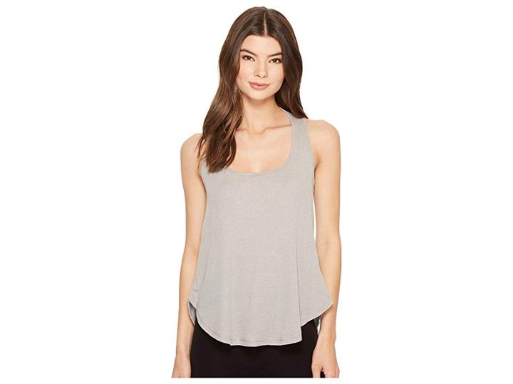 Splendid High-low Sleep Tank Top (dove Gray) Women's Sleeveless
