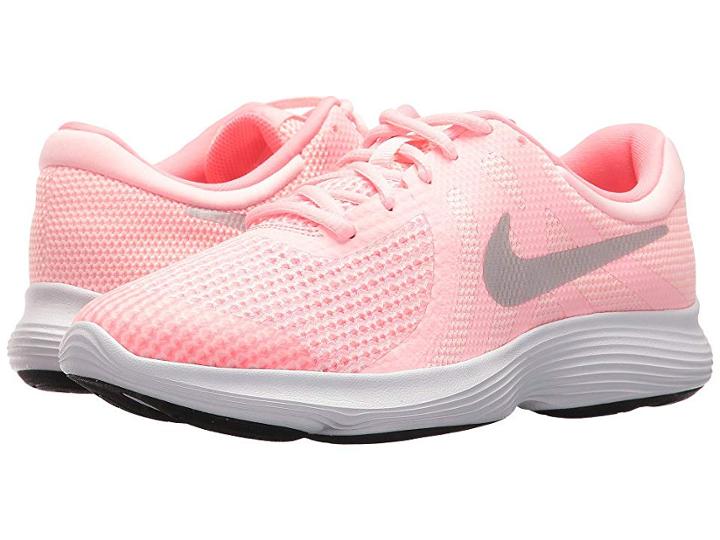 Nike Kids Revolution 4 (big Kid) (arctic Punch/metallic Silver) Girls Shoes