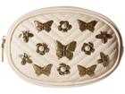 Steve Madden Pearl And Studded Belt Bag (ivory) Women's Belts