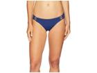 Roxy Solid Softly Love Full Bottoms (medieval Blue) Women's Swimwear