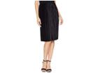 J.o.a. Side Slit Pencil Skirt (black) Women's Skirt