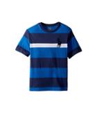 Polo Ralph Lauren Kids Striped Cotton Jersey T-shirt (big Kids) (boysenberry Multi) Boy's T Shirt