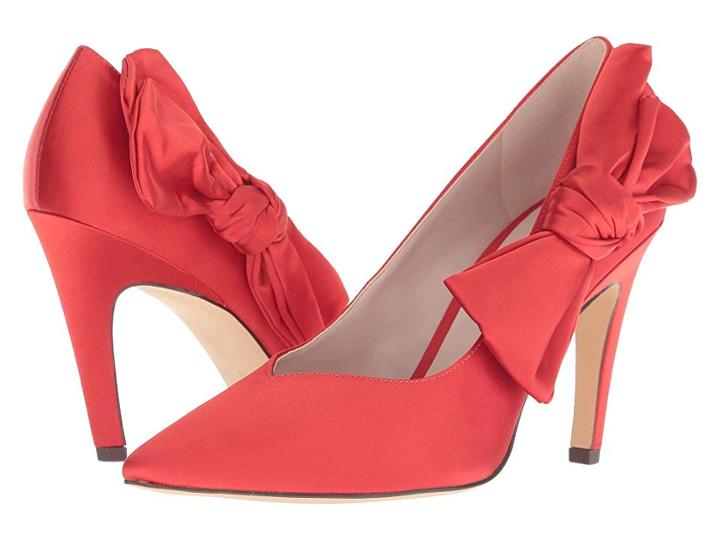 Nine West Quavissa (red Satin) Women's Shoes
