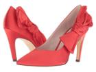 Nine West Quavissa (red Satin) Women's Shoes