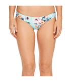 Seafolly Vintage Wildflower Brazilian Pants Bottom (iceberg) Women's Swimwear