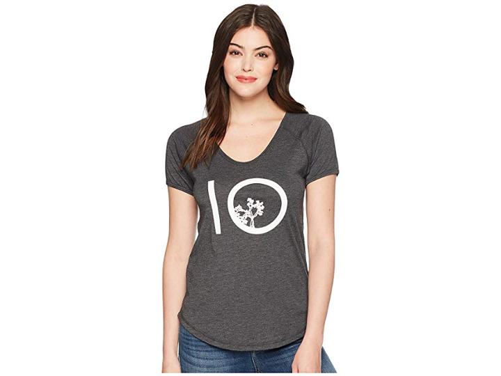 Tentree Leaf Ten T-shirt (phantom) Women's Clothing