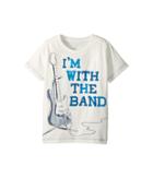 Peek I'm With The Band Tee (toddler/little Kids/big Kids) (ivory) Boy's T Shirt