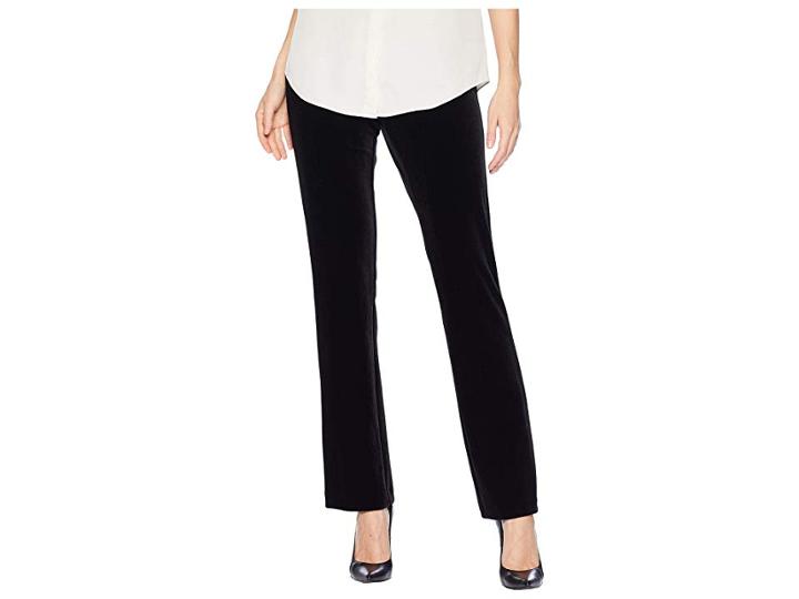 Krazy Larry Long Velvet Pull-on Pants (black) Women's Casual Pants