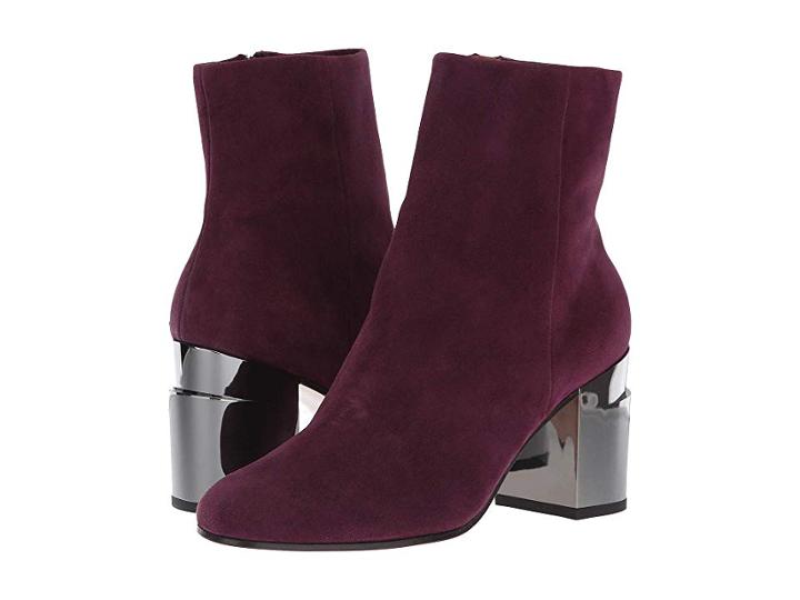 Clergerie Keyla (aubergine Suede) Women's Boots