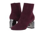 Clergerie Keyla (aubergine Suede) Women's Boots
