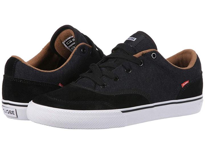 Globe Tribe (black/tobacco Brown) Men's Skate Shoes