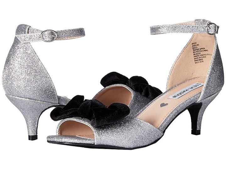 Steve Madden Kids Jview (little Kid/big Kid) (silver) Girls Shoes