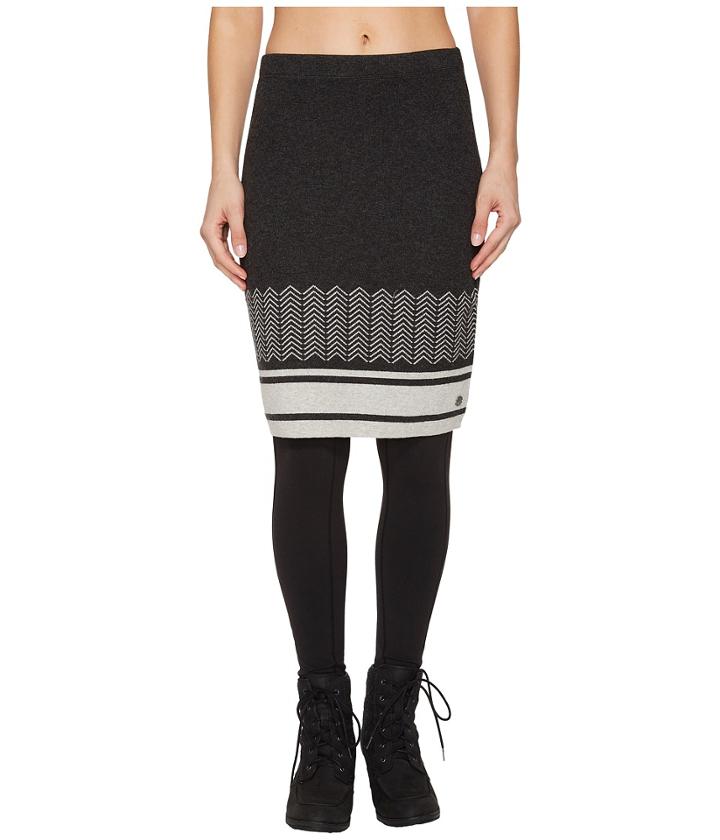 Royal Robbins All Season Merino Skirt (charcoal) Women's Skirt