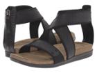 Rockport Total Motion Romilly Back Zip Sandal (black Lizard) Women's Sandals