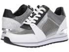 Michael Michael Kors Billie Trainer (optic White/silver) Women's Shoes