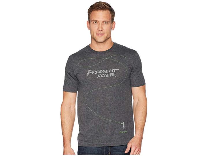 Life Is Good Frequent Flyer Cool Tee (night Black) Men's T Shirt