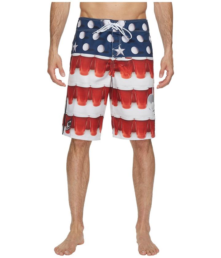 O'neill Murca Boardshort (red) Men's Swimwear