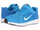 Nike Kids Downshifter 8 (little Kid) (blue Hero/football Grey/cobalt Blaze) Boys Shoes